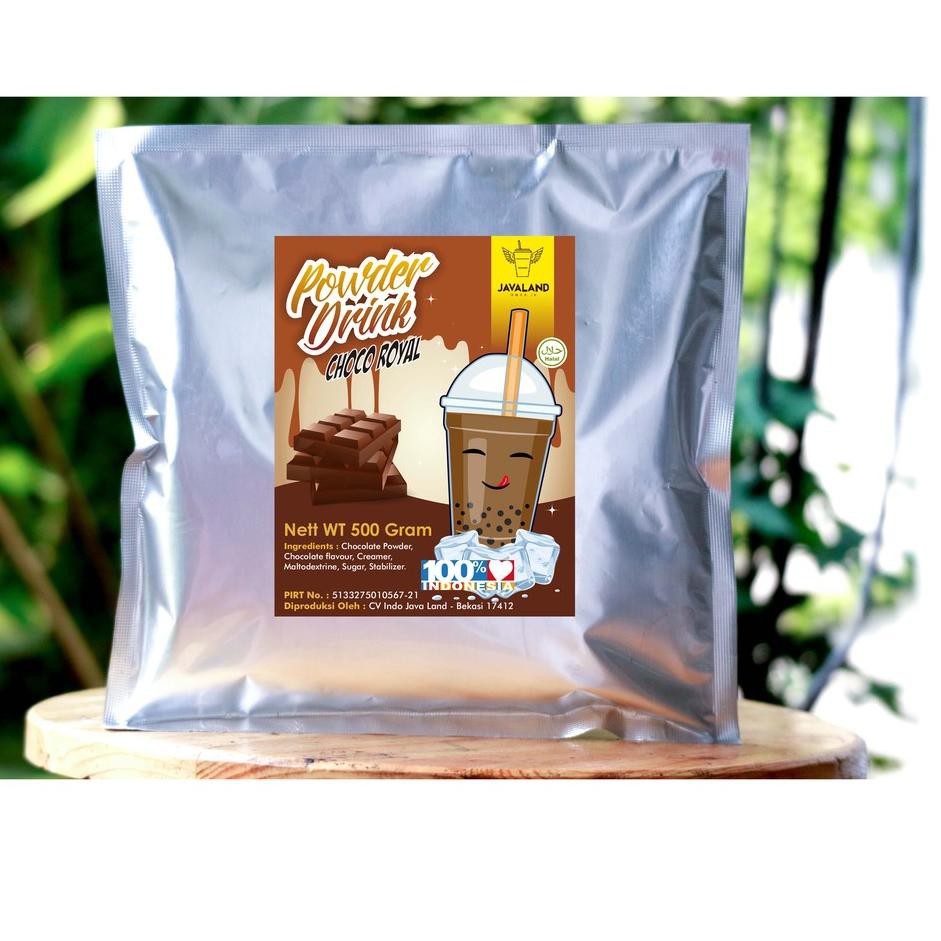 

HEL Bubuk Minuman Choco Royal Bubble drink Powder drink Ice Blended 1kg Javaland EG8 (Super Sale)