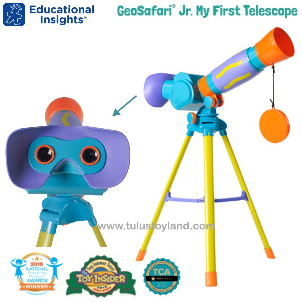 Educational Insights GeoSafari Jr My First Telescope Mainan Teropong
