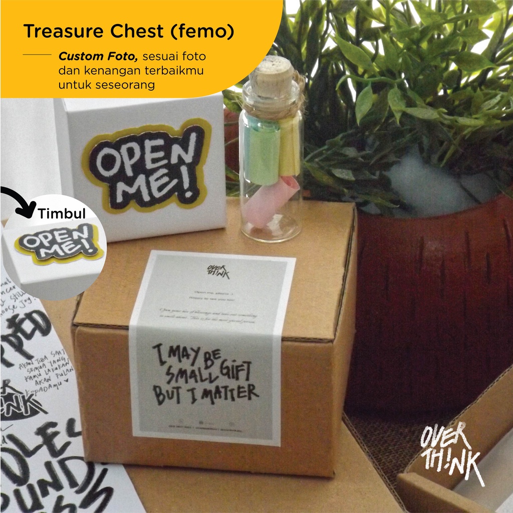 FEMO Box | Foto Box | Gift Box | Kado Ulang Tahun | Hadiah Anniversary | OverthinkStore