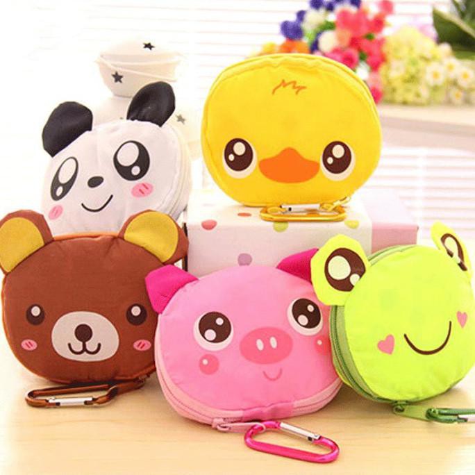 TAS TRAVELING SHOPPING BAG LIPAT CUTE ANIMAL 320-239