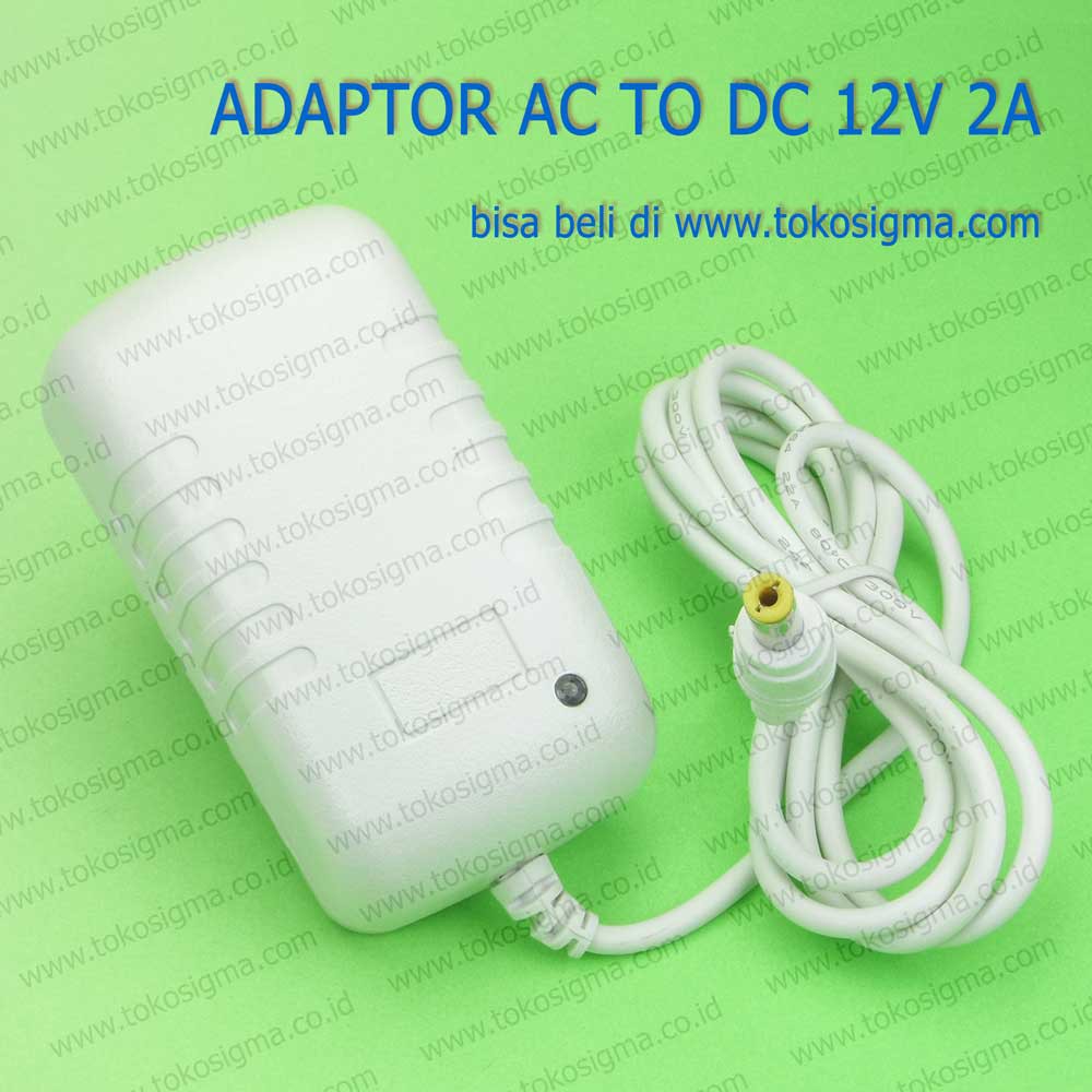 Power Supply ADAPTOR AC to DC 12V 2A JEK 5.5mm X 2.5 mm