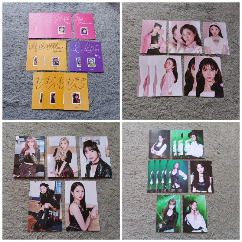 [READY] BABY CARD & POSTCARD OFFICIAL ALBUM KEP1ER FIRST IMPACT