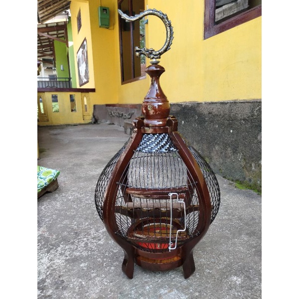 SANGKAR MINI PERKUTUT TEBOK LEPAS