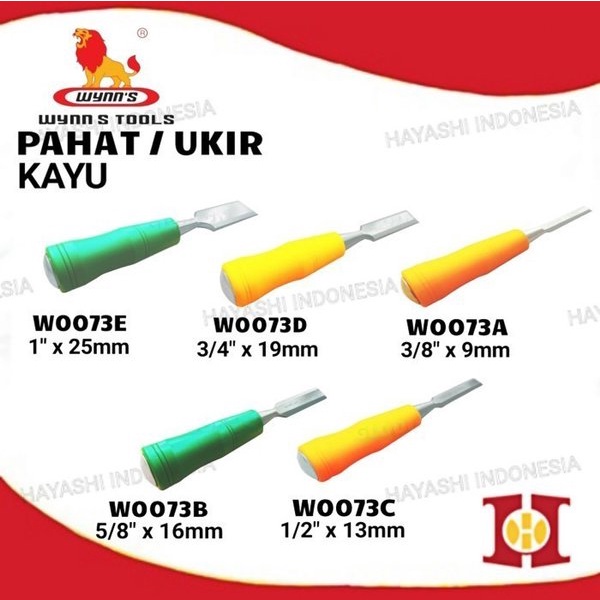 Palu Pahat Alat Ukir Kayu Ketok Wood Flat Chisel