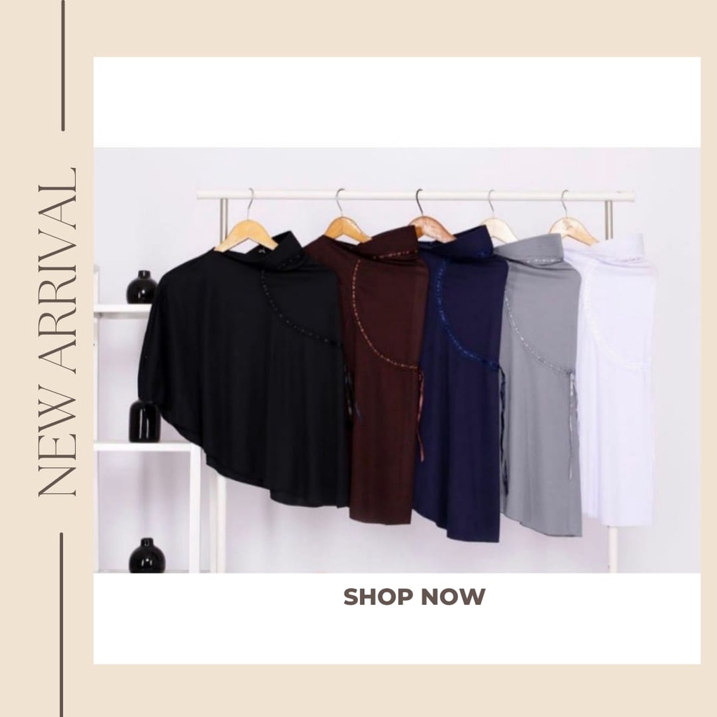 Kerudung Serut Sekolah Hemy Bahan PE Doubel 2022 terlaris /bisa bayar ditempat