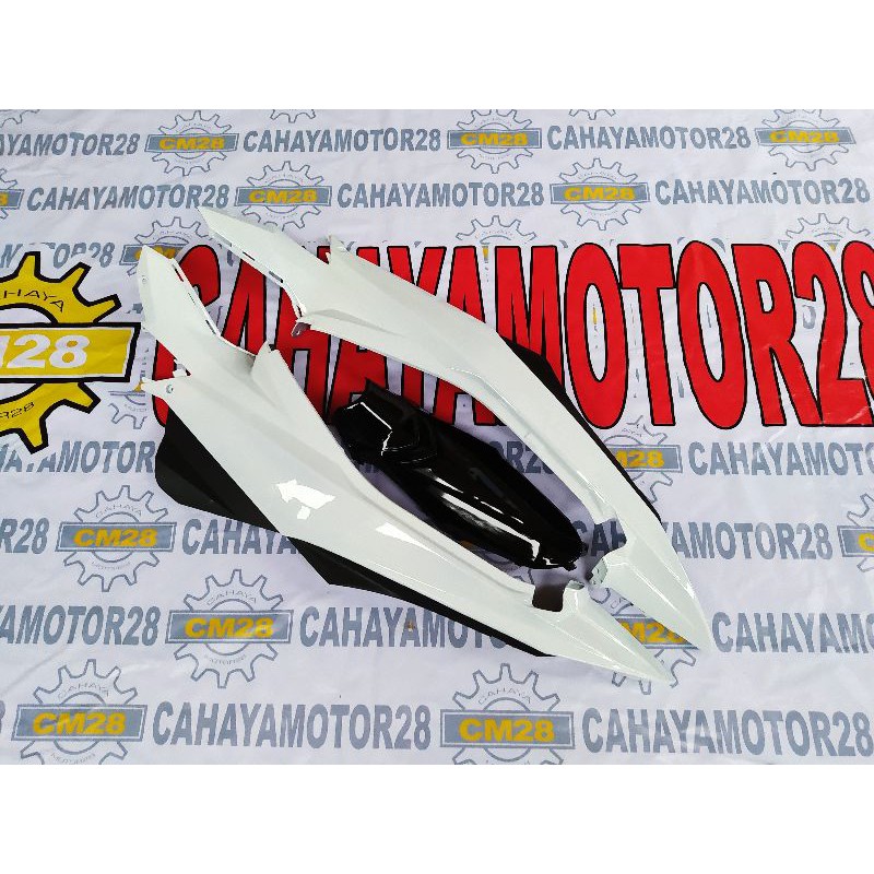 TERMURAH  COVER BODY SATRIA FU FACELIFT BIRU , PUTIH PLUS COVER TENGAH HITAM Terlaris