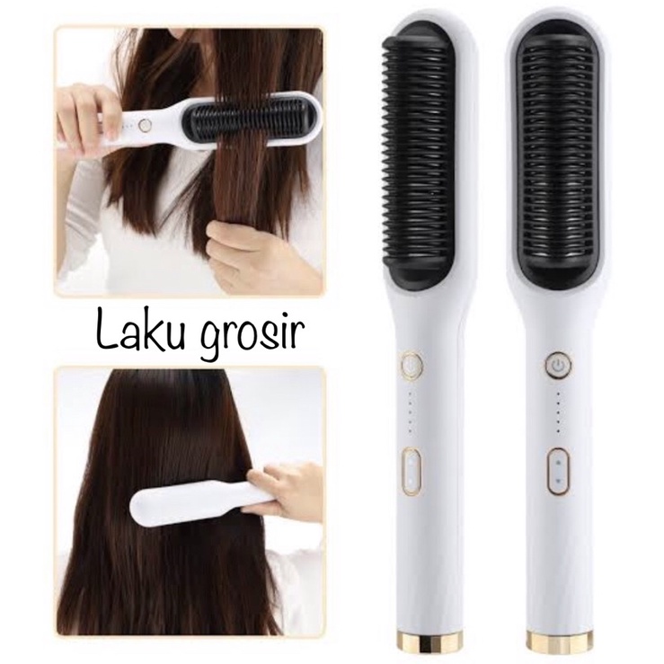 Catokan Sisir Pelurus Rambut H 909 catok straightener