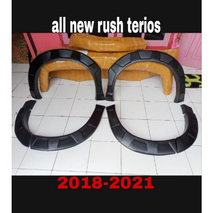over fender allnew rush terios 2018-2021