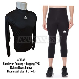 Setelan Baju  Baselayer Manset Lengan  Panjang  Daleman 