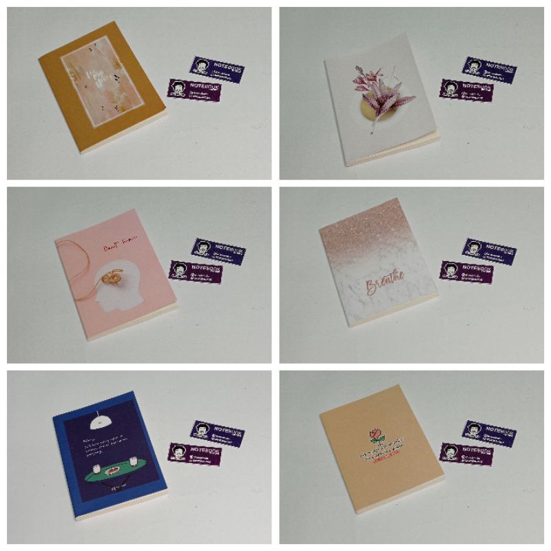 

Notebook softcover A6 | notes lucu | buku simpel | catatan unik (chapter 3)