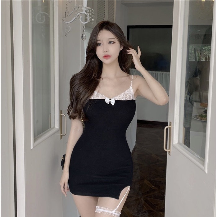 Dress Korea Murah Murah Dress Party Dress Terbuka Dress Seksi Dress Ketat Wanita Gaun Lucu Cute Sweet