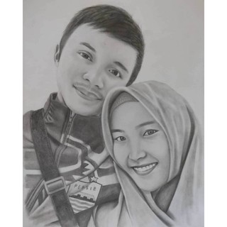 Jual Jasa Lukis Sketsa Wajah (Pencil Drawing) Indonesia|Shopee Indonesia