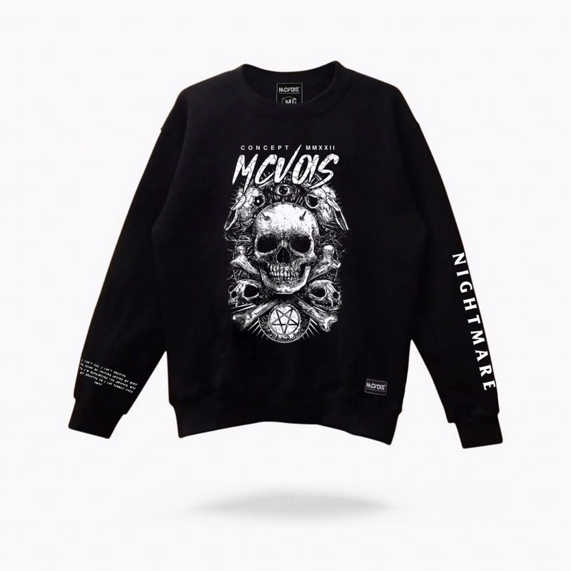 Sweater Crewneck Mcvois Premium High Quality Distro