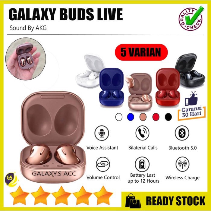 Headset Bluetooth Galaxy Buds Live R180 Super Clone 1 : 1 oem by AKG