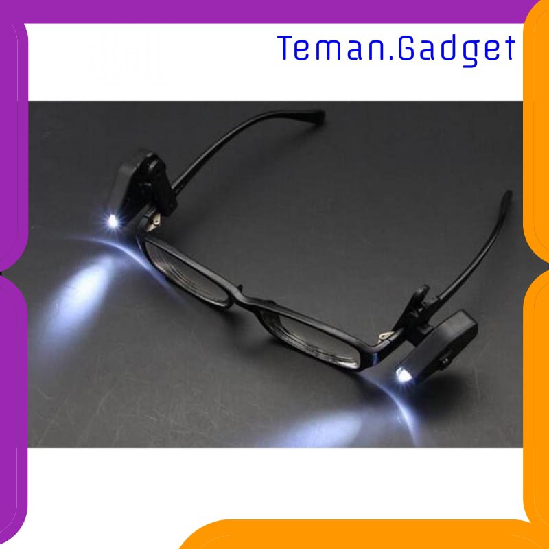 TG-IE097 TaffLED Lampu Baca LED Klip Kacamata Glasses Light 1Pcs ZMD00165