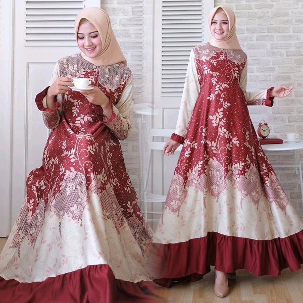 LARIS -   maxi batik wanita - baju gamis wanita