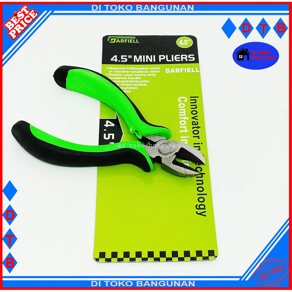 Tang Potong Mini Garfiell 4.5&quot; Inch