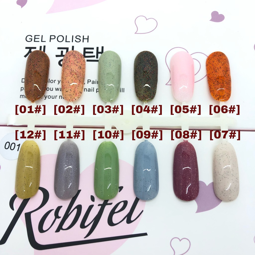 ROBIFEL INDIFFERENT COLOR NAIL POLISH GEL 15ML