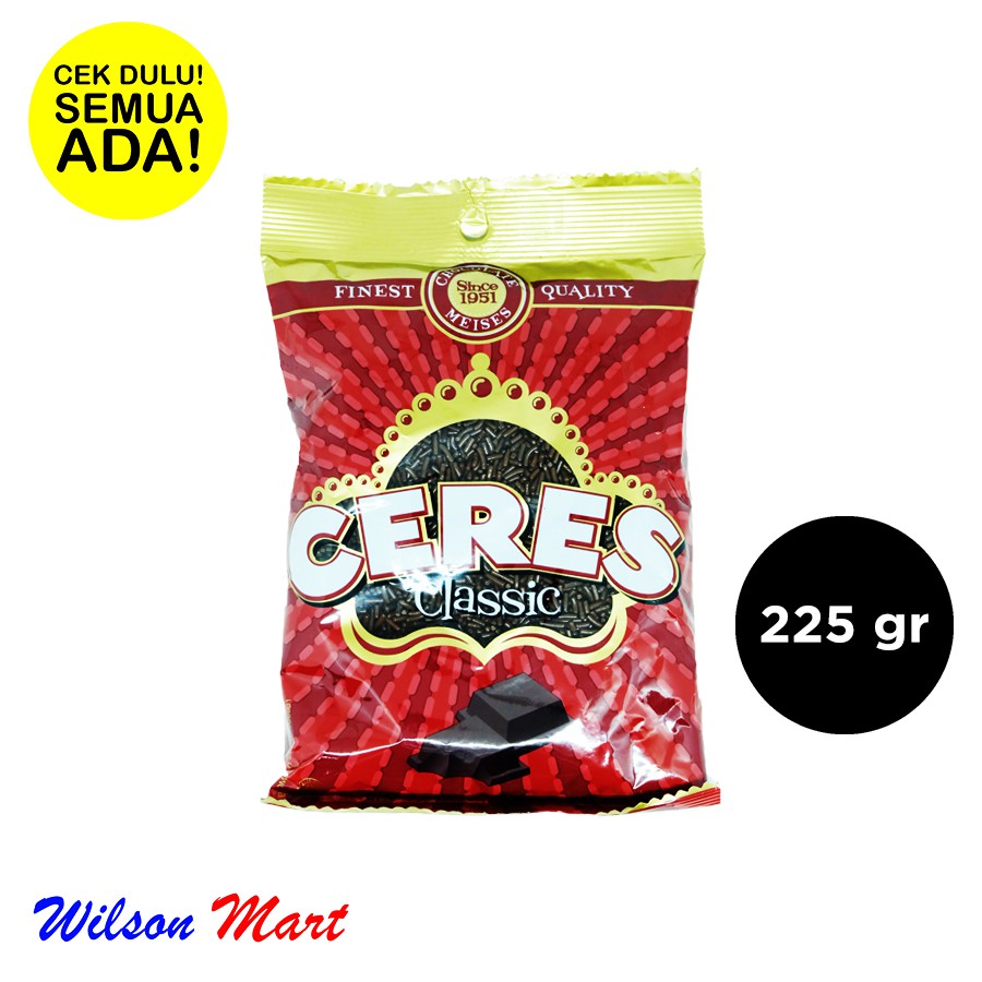  CERES  CLASSIC COKLAT MESES 225 GRAM Shopee Indonesia