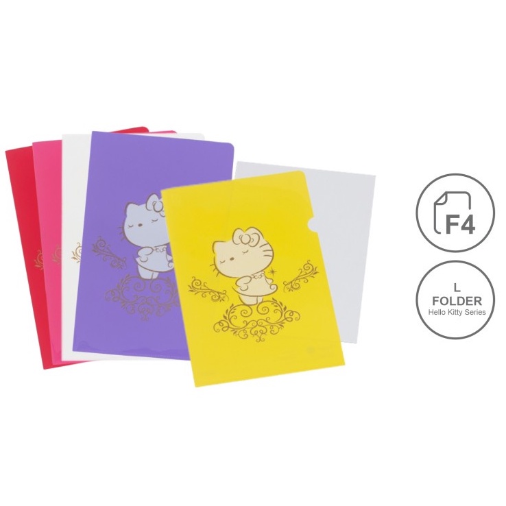 

Map L Clear Sleeve Map Plastik Motif Hello Kitty