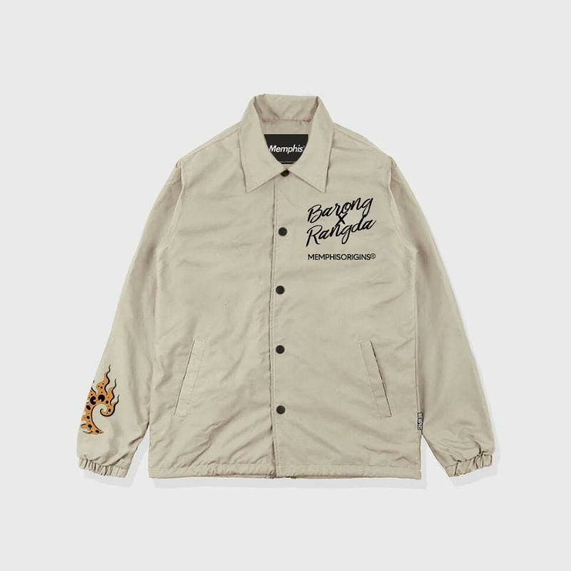 COACH JACKET - BARONGRANGDA "MemphisOrigins"(cream)