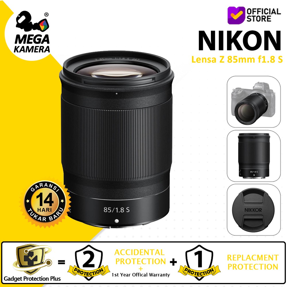 Nikon NIKKOR Z 85mm f/1.8 S / lensa nikon