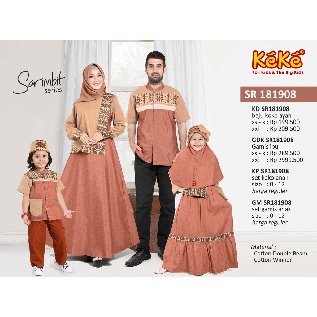 Keke Gamis GDK SR 181908 Coklat