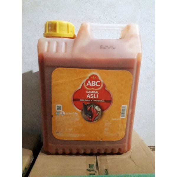 

Abc sambal jerigen 5,7kg
