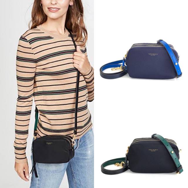 TORY BURCH Perry Nylon Mini Bag tas crossbody selempang slingbag original authentic asli