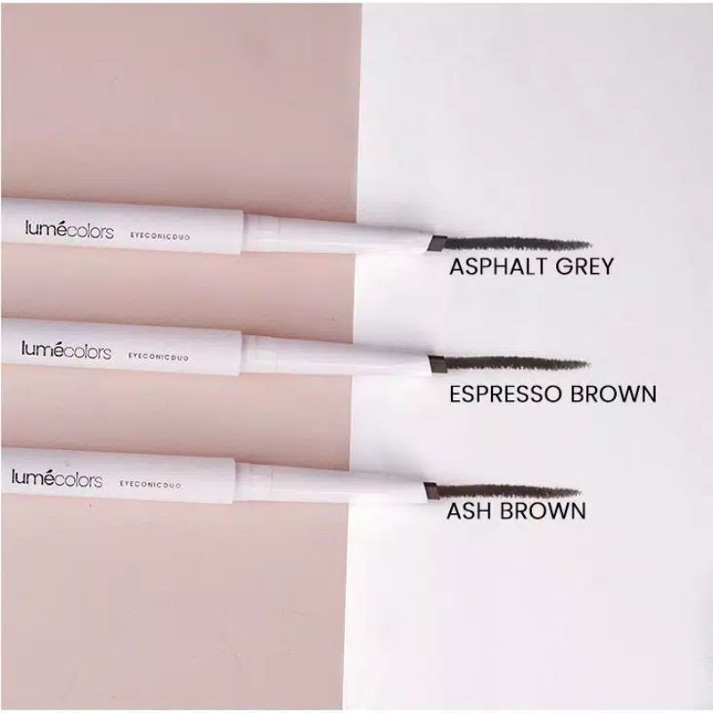 Lumecolors Eyeconic Duo Liner &amp; Brow 2 IN 1 WITH BRUSH