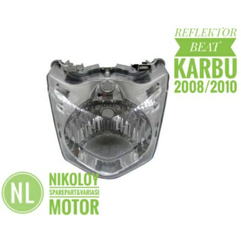 LAMPU DEPAN(REFLEKTOR) BEAT KARBU 2008-2010