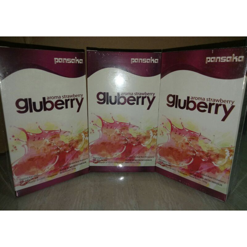 

Gluberry Pansaka || Minuman Collagen