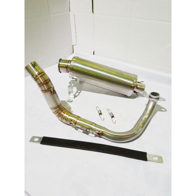 Knalpot Racing Custom Polosan inlet 38 BEAT ESP POP FI BEAT STREET BEAT KARBU