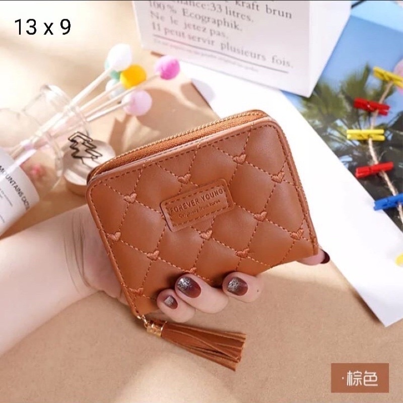 Lily wallet dompet lipat dompet koin dompet love mini small wallet