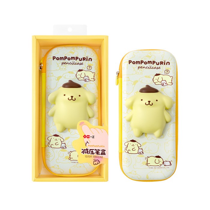 

(BISA COD) Kotak pensil 3D kartun squishy anak, Tempat ATK 3D lucu anak - Pom Purin