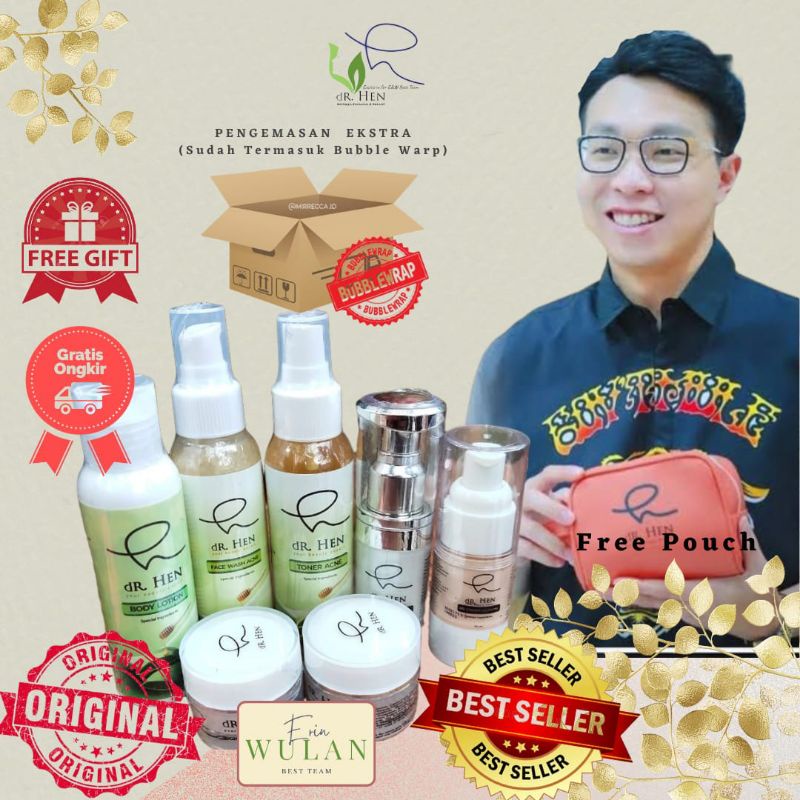 dR Hen - Paket Acne/Whitening SKINCARE VIRAL skincare dR.HEN BY ATHENAGROUPS punya nya dokter Richar