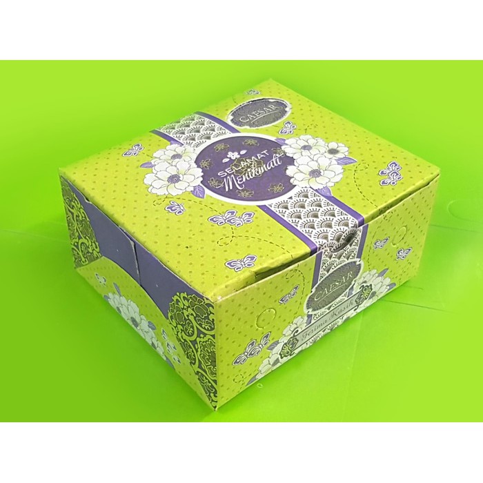 

GS Motif Caesar 12 x 12 / 100 pc / Kardus Snack Kue HANZEL
