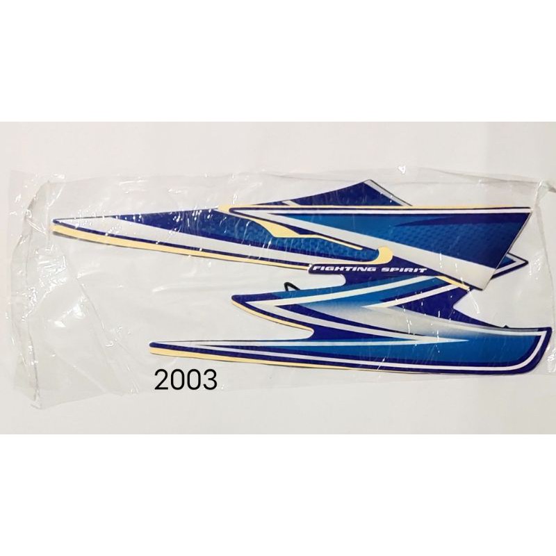 Striping Lis stiker motor yamaha RX King 2003