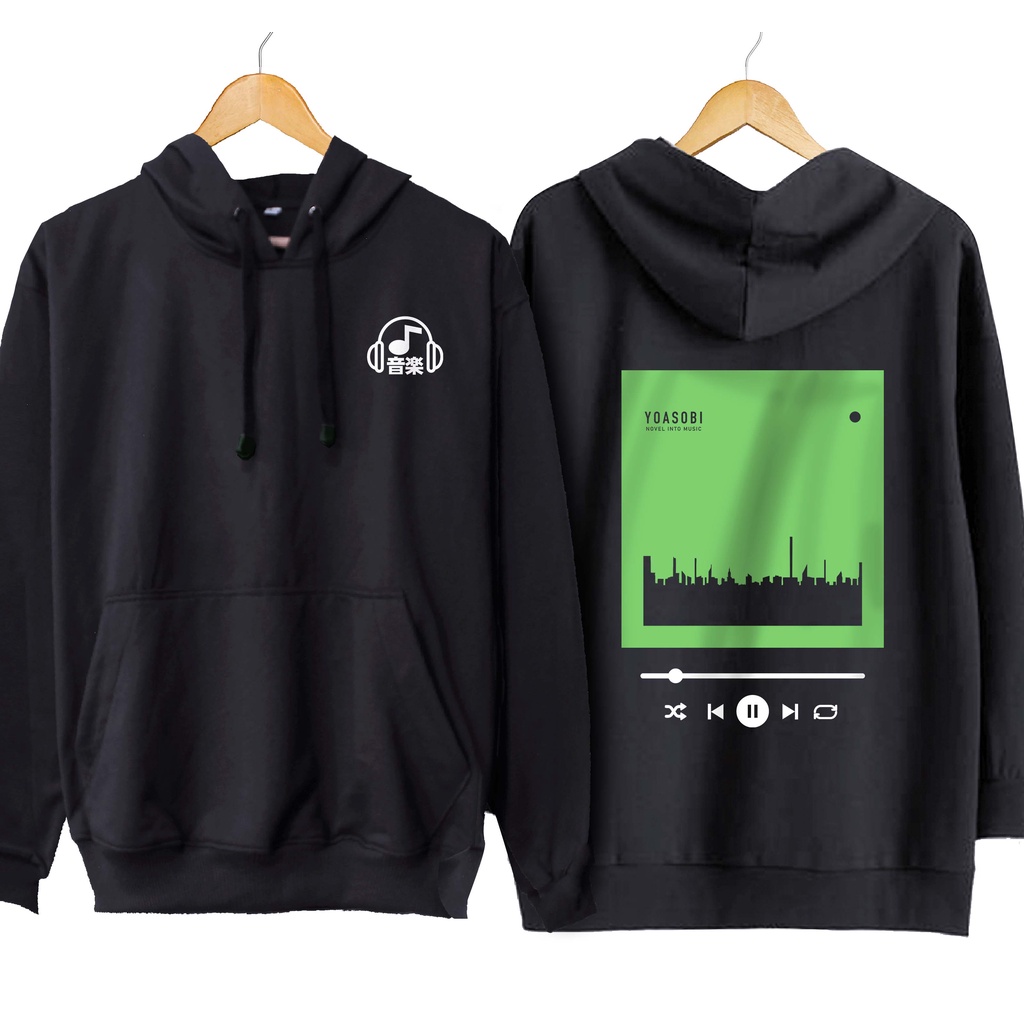 Jaket hoodie jumper YOASOBI album THE BOOK 2 material cotton fleece