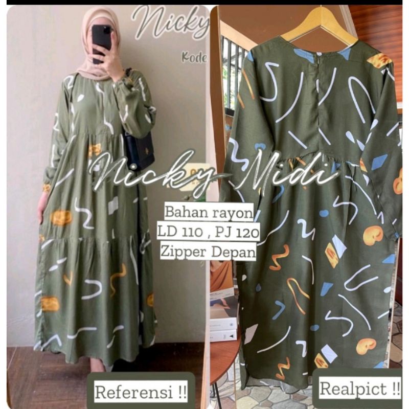 midi dres nicky