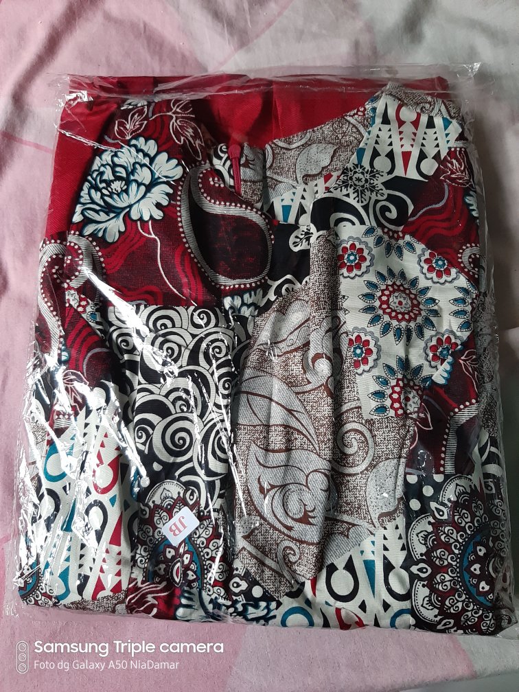 Lovia Dress Standar Dan Jumbo - Dress Batik Wanita