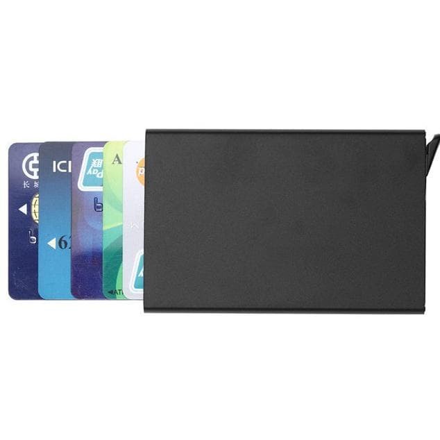 Dompet Kartu Aluminium Slim Slider Rhodey G882 Card Wallet Safety