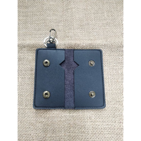 GANTUNGAN KUNCI DOMPET STNK MOTOR DAN MOBIL LIPAT MERAH HITAM COKLAT TAN BIRU AG - 012