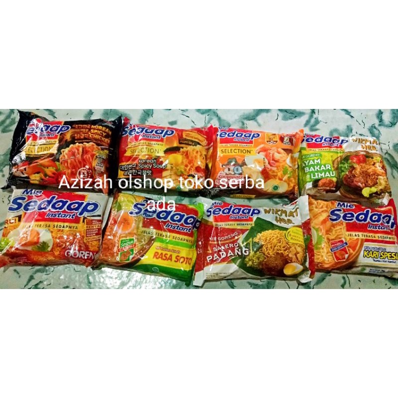 

Mie Sedaap All varian 5 pcs