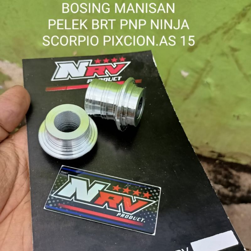 BOSH TROMOL DEPAN VELG BRT BOSH BRT DEPAN SHOK NINJA SCORPIO