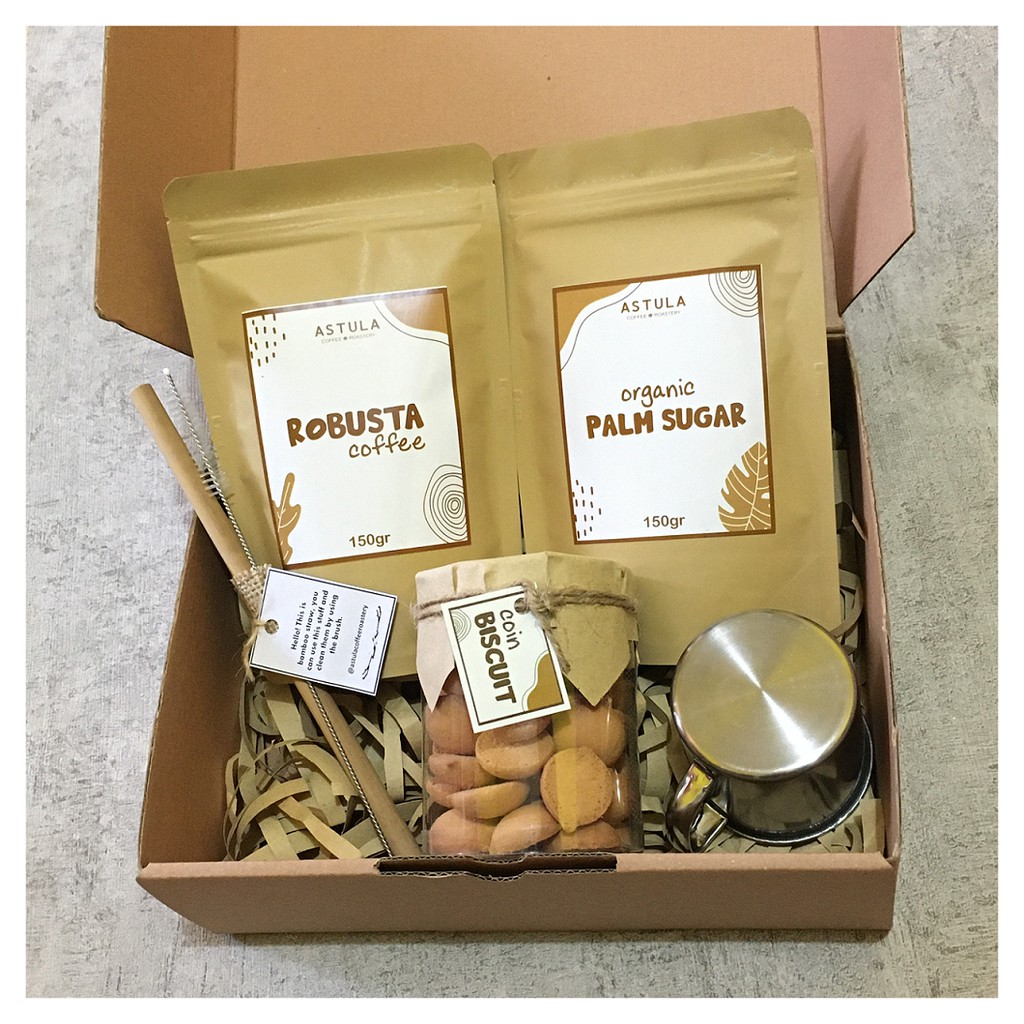 HAMPERS KOPI COFFEE GIFT BOX KADO ULANG TAHUN / WISUDA / COWOK