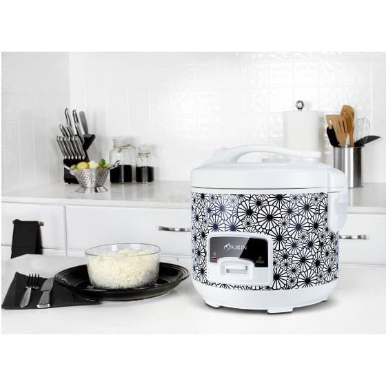 Kirin KRC-150 BLACK Rice Cooker 1.3 Liter Nonstick