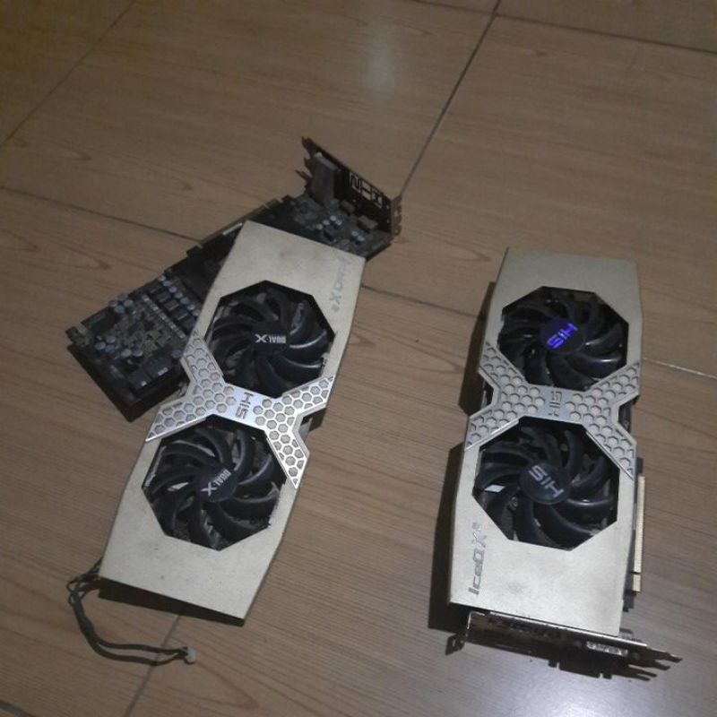 2 buah VGA RUSAK HIS R9 390 8GB