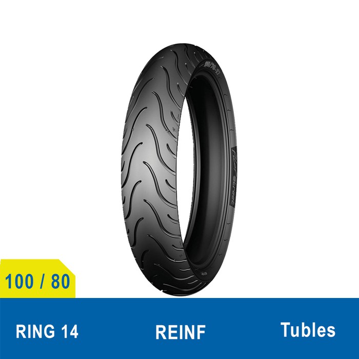 Ban Motor Michelin Pilot Street 100/80 Ring 14 Tubeless