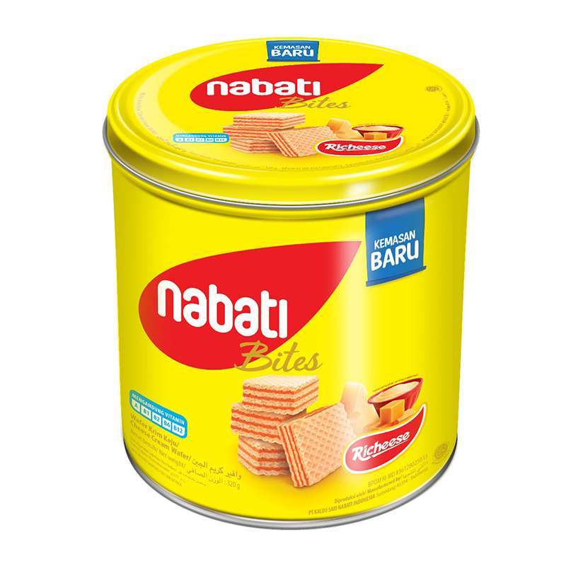 

RICHEESE NABATI BITES CHEESE WAFER 300 GRAM